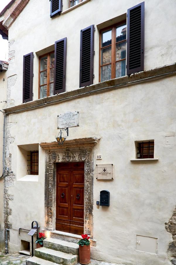 Bed and Breakfast Palazzo Pio III - Residenza D'Epoca Sarteano Exterior foto